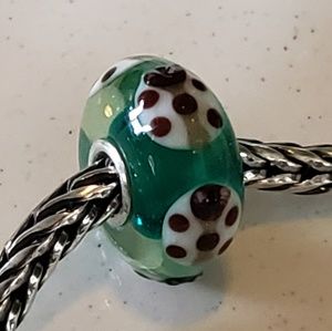 Authentic Trollbeads Unique OOAK Ladybug Bead